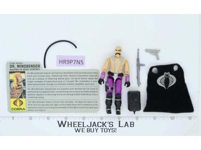 Dr. Mindbender V1 100% Complete G.I. Joe 1986 Hasbro Vintage Action Figure