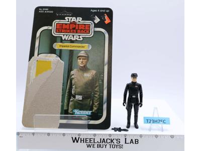Imperial Commander 100% Complete 41 Back-E Star Wars ESB 1980 Kenner NO REPRO