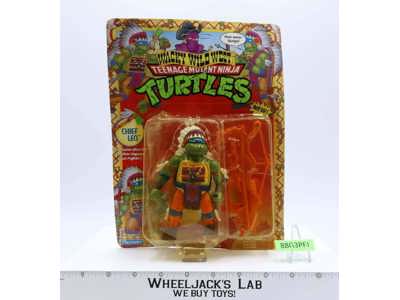 Chief Leo Teenage Mutant Ninja Turtles TMNT 1992 Playmates NEW MOSC SEALED