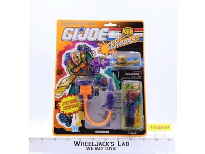 Cesspool GI Joe Eco Warriors 1990 Hasbro Action Figure MOSC SEALED NEW
