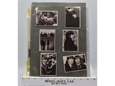 Lot of 55 The Beatles Black & White Trading Photograph Cards 1964 Topps USA