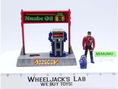 Pit Stop Catapult W/ Sly Rax MASK M.A.S.K. 1987 Kenner Action Figure