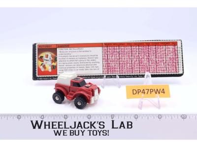 Swerve 100% Complete 1986 Vintage Hasbro G1 Transformers Action Figure
