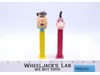 The Flintstones EMPTY Pez Candy Dispensers Fred & Dino Hanna-Barbera