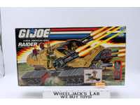 Raider W/Hot Seat 100% Complete GI Joe 1989 Hasbro Action Figure Vehicle NEW MIB