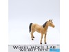 Horse Colt Nylint Corp Vintage Hard Plastic 6" Tan and Black Farm Animal