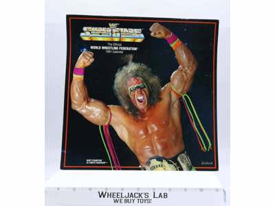 WWF Superstars 1991 Calendar 12 Mo Bushwhackers Big Boss Man Ultimate Warrior