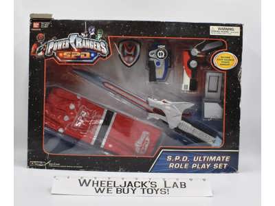 S.P.D. Ultimate Role Play Set Power Rangers S.P.D. 2005 Bandai Complete W/Box