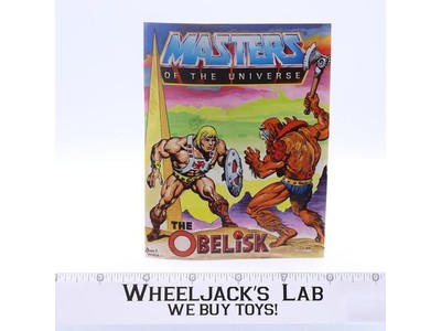 The Obelisk Mini Comic He-Man Masters of the Universe 1984 MOTU