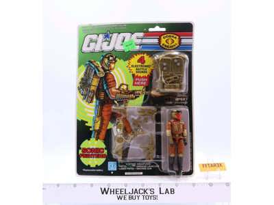 Viper GI Joe Sonic Fighters 1990 Hasbro Action Figure NEW MOSC SEALED