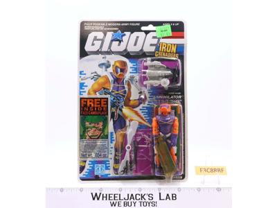 Annihilator GI Joe ARAH 1988 Hasbro Vintage Action Figure NEW MOSC SEALED