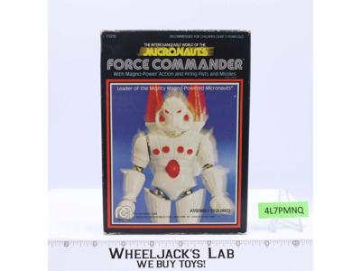 Force Commander Micronauts 1977 Mego Vintage Action Figure