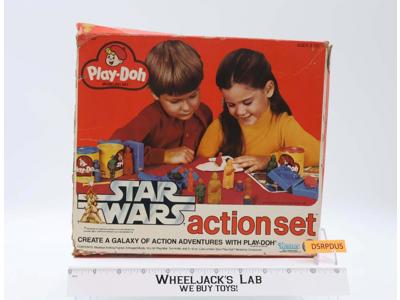 Star Wars Action Set Play-Doh Modeling Kit 1980 Kenner