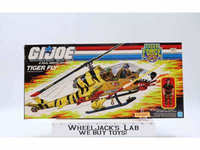 Tiger Fly Tiger Force 100% Complete GI Joe 1988 Hasbro Action Figure NEW MIB