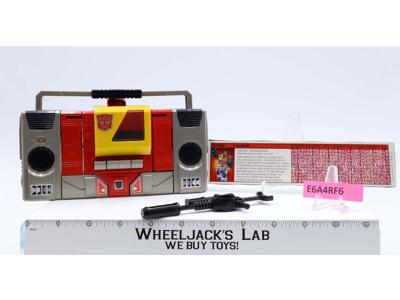 Blaster 100% Complete 1985 Vintage G1 Transformers Boombox Action Figure