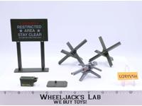 Machine Gun Defense Unit GI Joe 1984 Hasbro Action Figure Playset