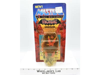 Grizzlor NEW MOSC 1985 Masters of the Universe MOTU Mattel Vintage Figure