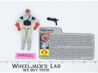 Track Viper V1 100% Complete 1989 G.I. Joe Hasbro Vintage Action Figure
