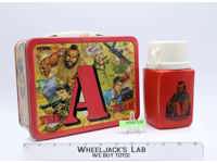 The A-Team METAL Lunchbox W/Thermos 1983 Thermos Vintage