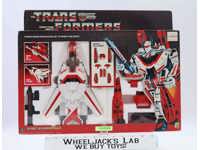 Jetfire 100% Complete W/ Box & Insert 1985 G1 Transformers Vintage Action Figure