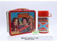 The Dukes Of Hazzard METAL Lunchbox W/Thermos 1980 Aladdin Vintage
