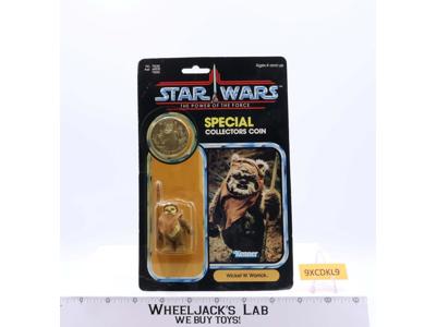 Wicket W. Warrick Ewok 92 Back Star Wars POTF 1984 Kenner Figure NEW MOSC SEALED