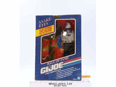 Snake Eyes Hall of Fame GI Joe 12" Figure MISB ELECTRONIC 1991 Action Figure