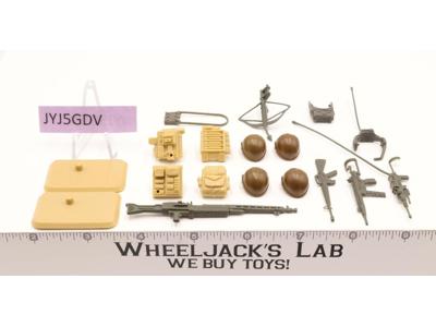 Lot Battle Gear Accessory Pack 1 Set 20 1984 Weapons G.I. Joe Vintage