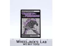 Astrotrain Instruction Manual Booklet 1985 Hasbro G1 Transformers