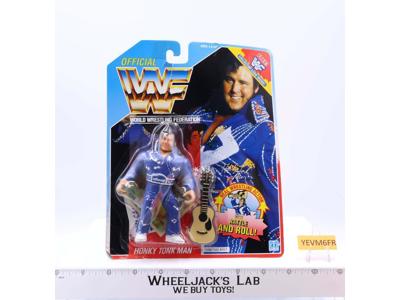 Honky Tonk Man WWF Wrestling 1990 Hasbro Action Figure NEW MOSC SEALED