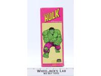 The Incredible Hulk WGSH Marvel Comics 1974 Mego Action Figure Near Mint