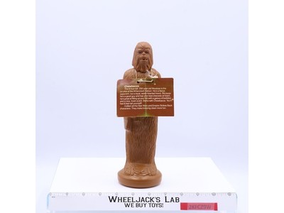 Chewbacca Bubble Bath EMPTY Container w/Tag Star Wars 1981 Omni Cosmetics