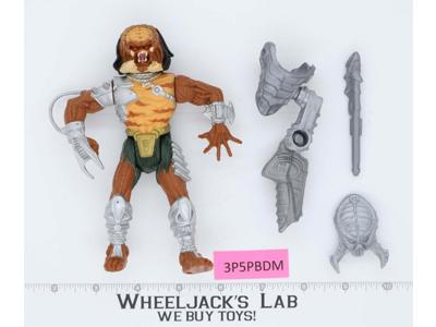 Cracked Tusk Predator Ultimate Alien Hunter 1993 Kenner Vintage Action Figure