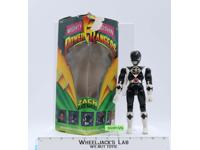 Zach Black Ranger Mighty Morphin Power Rangers 1993 Bandai Action Figure