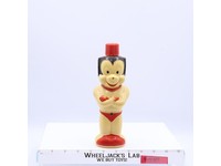 Mighty Mouse Soaky Bubble Bath EMPTY Bottle CBS 1963 Terrytoons Colgate Vintage