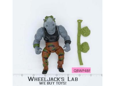 Rocksteady HARD HEAD Teenage Mutant Ninja Turtles TMNT 1988 Playmates Vintage