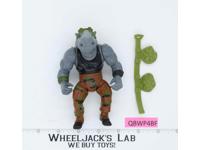 Rocksteady HARD HEAD Teenage Mutant Ninja Turtles TMNT 1988 Playmates Vintage