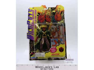 Grifter WILDC.A.T.S. Jim Lee 1994 Playmates Action Figure NEW MOSC SEALED