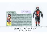 Strato-Viper V1 100% Complete G.I. Joe 1986 Hasbro Vintage Action Figure