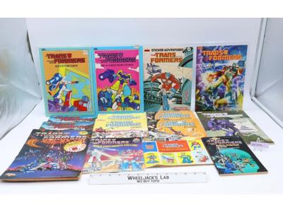 Lot of 15 Transformers Books Looker Storybooks / Marvel Books