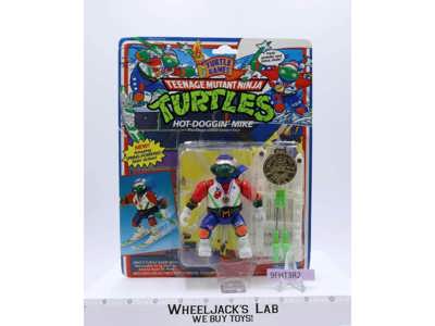 Hot-Doggin' Mike Teenage Mutant Ninja Turtles 1992 TMNT NEW MOSC Turtle Games
