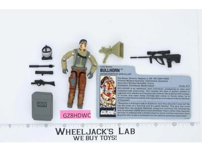 Bullhorn V1 100% Complete G.I. Joe 1990 Hasbro Vintage Action Figure