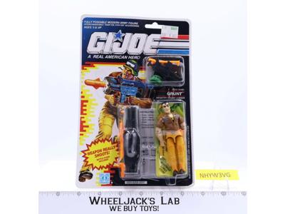 Grunt Infantry Squad Leader GI Joe 1990 Hasbro Action Figure NEW MOSC SEALED