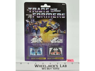 Frenzy and Laserbeak #2 MOSC 2018 Hasbro Transformers Reissue