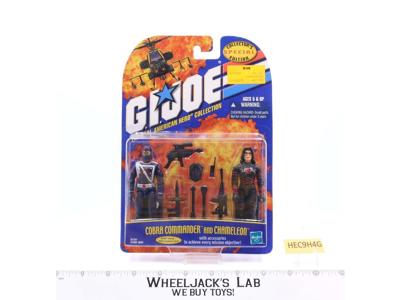 Cobra Commander & Chameleon GI Joe Collector's Special Edition 2000 Hasbro MOSC
