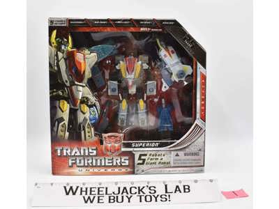 Superion #1 Robots in Disguise Transformers Universe 2008 Hasbro NEW MISB