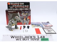 Grimlock W/BOX 100% Complete 1985 Vintage Action Figure G1 Transformers NM
