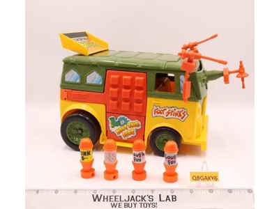 Party Wagon 100% Complete Teenage Mutant Ninja Turtles TMNT 1989 Playmates