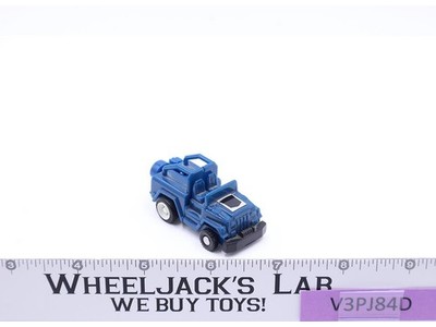 Minispy BLUE Jeep 100% Complete 1985 G1 Transformers Vintage Action Figure