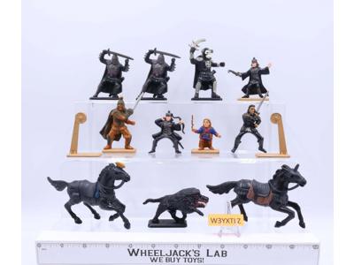 Lot of 11 W.I.L.L.O.W. Willow Action Figures 1988 Tonka 3"